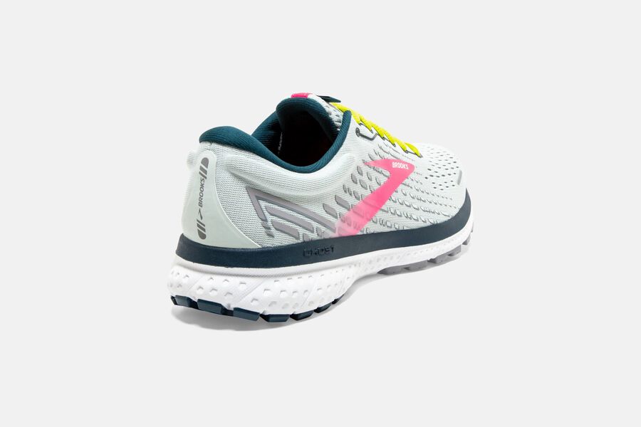 Brooks Ghost 13 Road Loopschoenen Dames - Grijs/Roze - 375218OVM